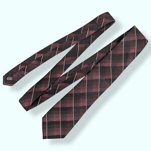 Joseph of Feiss Red Plaid Tie